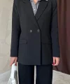 Siyah Blazer Ceket