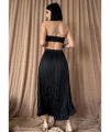 Siyah Kraşlı Etek