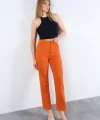 Strong Düz Pantolon  Oranj