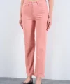 Strong Düz Pantolon  Pudra