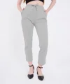 Tam Kalıp Basic Eşofman Pantolon  Gri
