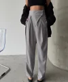 TASARIM PANTOLON - Gri