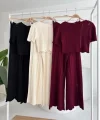 Triko Bluz Pantolon İkili Takım 10084-025