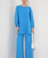 Tunik Pantolon Alt Üst Takım 6712 - Mavi