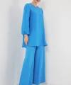 Tunik Pantolon Alt Üst Takım 6712 - Mavi
