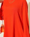 Turuncu Tunik Pantolon Alt Üst Takım 6663