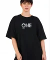 Unisex Baskılı Oversize Thirt  iyah