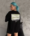 Unisex Baskılı Oversize Thirt  iyah