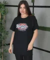 Unisex Baskılı Oversize Thirt  iyah
