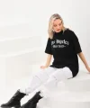 Unisex Baskılı Oversize Thirt  iyah