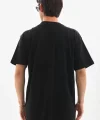 Unisex Oversize Kolye Dahil T-Shirt - Siyah