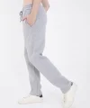Unisex Üç İplik Basic Eşofman Pantolon - Gri