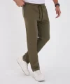 Unisex Üç İplik Basic Eşofman Pantolon - Haki