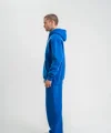 Unisex Uzun Kol Kapşonlu Eşofman Takım - Mavi