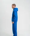 Unisex Uzun Kol Kapşonlu Eşofman Takım - Mavi