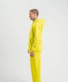 Unisex Uzun Kol Kapşonlu Eşofman Takım - Sarı
