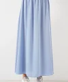 Uzun Ayrobin Etek 8050 - Mavi