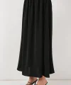 Uzun Ayrobin Etek 8050 - Siyah