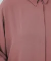 Uzun Gömlek Tunik 5945 - Pudra