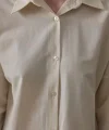 Uzun Kol Gömlek - Ekru