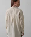 Uzun Kol Gömlek - Ekru