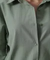 Uzun Kol Gömlek  Haki