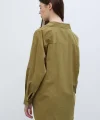 Uzun Kol Gömlek  Koyu Haki