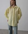 Uzun Kol Gömlek - Sarı