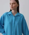 Uzun Kol Gömlek - Turkuaz