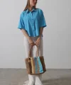 Yarım Kol Gömlek - Turkuaz