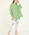 Yeşil Cepli Gömlek