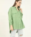 Yeşil Cepli Gömlek