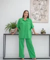 Yeşil Gömlek Ve Pantolon Takım