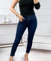 Yüksek Bel ikralı Jean Pantolon 90 Cm