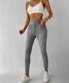 Yüksek Bel Likralı Jean Pantolon 90 Cm