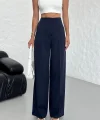 Yüksek Bel Pensli̇ Palazzo Pantolon
