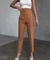 Yüksek Bel Pensli̇ Pantolon