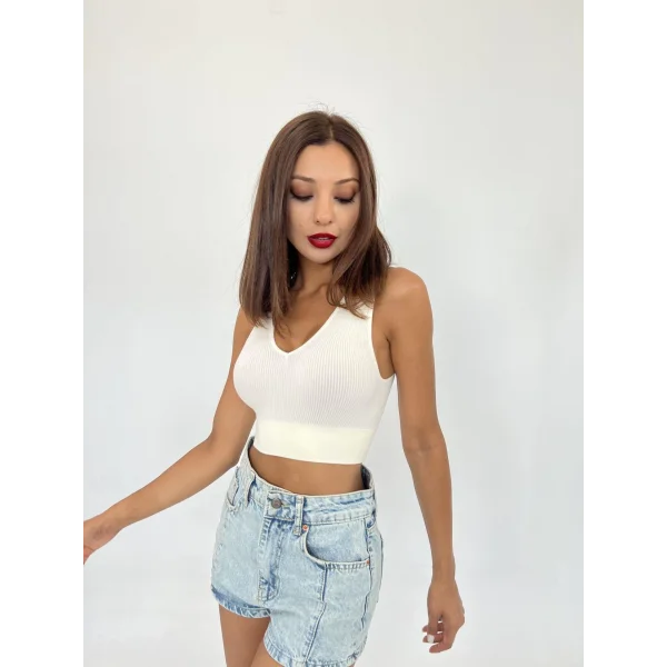 15543 RİPLİ V YAKA BRAEKRU