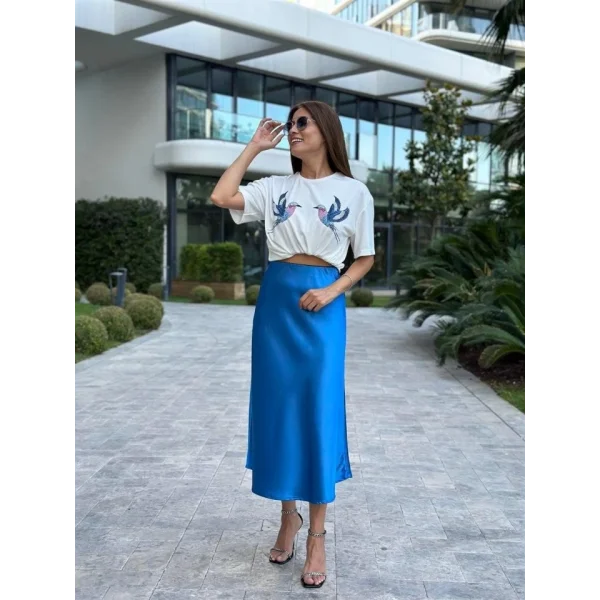 15806 Saten Etek  Saks