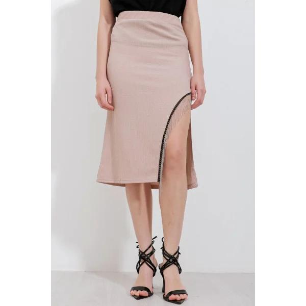 1890 Zincir Detaylı Etek  Bisküvi