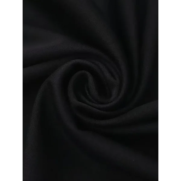 20/1 Penye Compack Baskılı Oversize Kahve Desenli Kadın Kısa Kol Yazlık T-shirt - Siyah