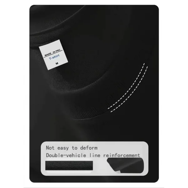 20/1 Penye Compack Day One Baskılı Oversize Bisiklet Yaka T-shirt - Siyah