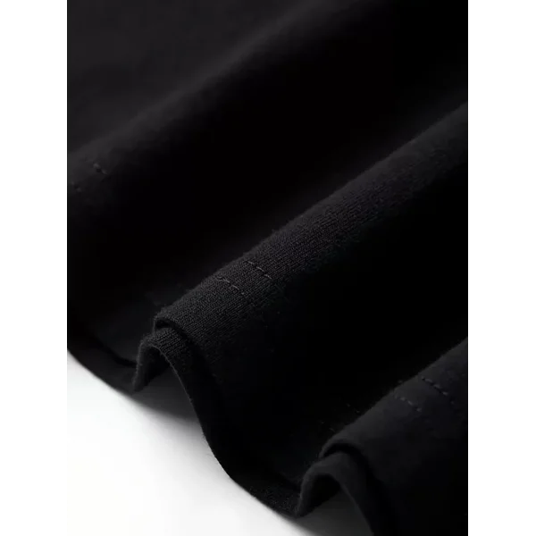 20/1 Penye Compack Özgür kuşlar Baskılı Baskılı Oversize Bisiklet Yaka T-shirt - Beyaz