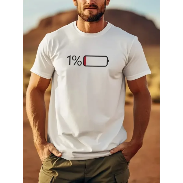 20/1 Penye Compack Sarj %1 Baskılı Oversize Bisiklet Yaka Kısa Kol Yazlık T-shirt - Beyaz