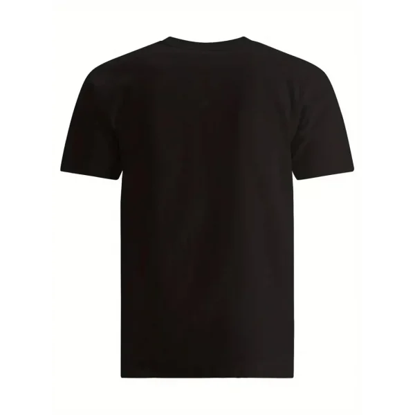 20/1 Penye Compack SPACEBALLS Erkek Baskılı Oversize Bisiklet Yaka Kısa Kol Yazlık T-shirt - Siyah