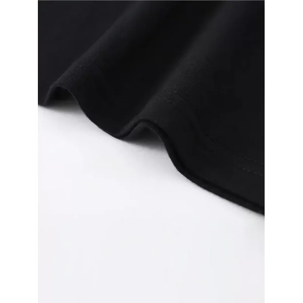 20/1 Penye Compack SPACEBALLS Erkek Baskılı Oversize Bisiklet Yaka Kısa Kol Yazlık T-shirt - Siyah