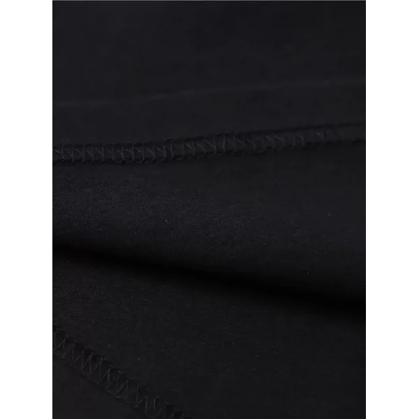 20/1 Penye Compack SPACEBALLS Erkek Baskılı Oversize Bisiklet Yaka Kısa Kol Yazlık T-shirt - Siyah