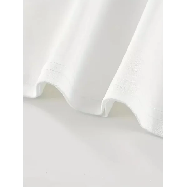 20/1 Penye CompackNew York Baskılı Oversize Kısa Kol Bisiklet Yaka T-shirt - Beyaz