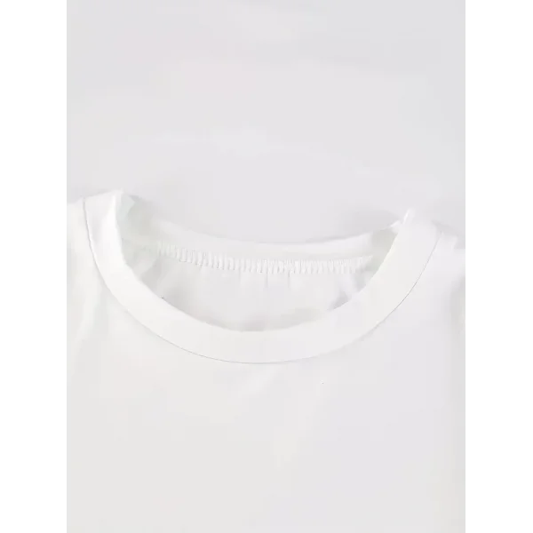 20/1 Penye CompackNew York Baskılı Oversize Kısa Kol Bisiklet Yaka T-shirt - Beyaz