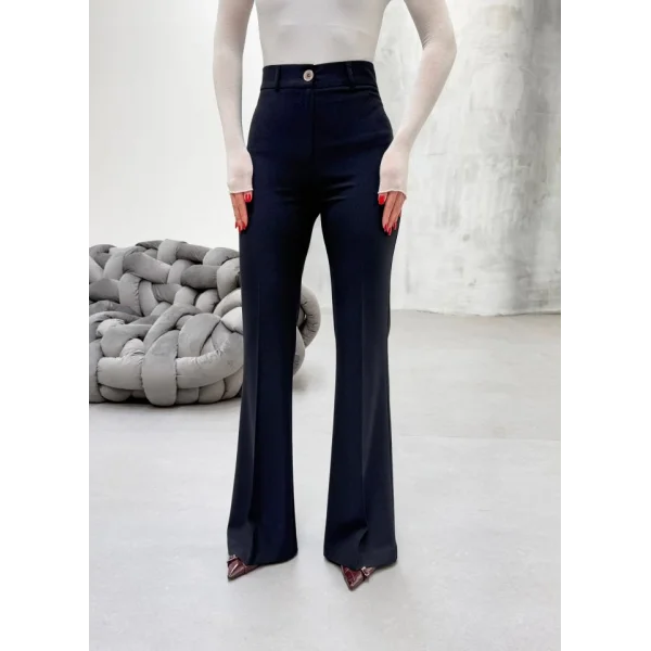 230 Gr Poly Viscose Full Lycra İspanyol Paça Pantolon